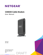 Netgear CM1000 Manuals