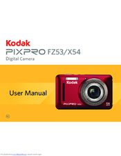 Kodak PIXPRO FZ53 Manuals