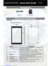 Nextbook NXA8QC116 Manuals