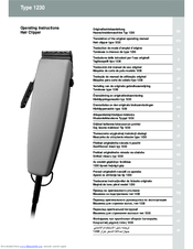 Moser 1400 инструкция