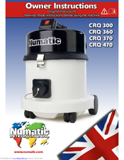 Numatic Crq 360 Owner S Instructions Manual Pdf Download