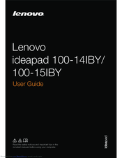 lenovo ideapad 100 15iby инструкция