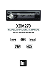 Dual XDM270 Manuals