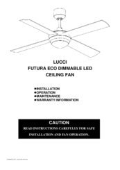 Lucci Futura Eco Manuals
