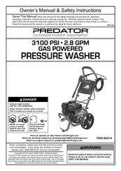 Predator 62214 Manuals