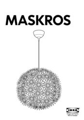 Ikea Maskros Assembly Instructions Manual Pdf Download Manualslib