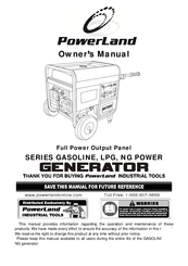 Powerland PD3G10000E Manuals