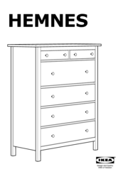 Ikea Hemnes 6 Drawer White Stain Assembly Instructions Manual Pdf