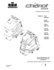 Windsor chariot iScrub 20 CS22SP Manuals