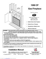 Travis Industries 1080 Cf Manuals