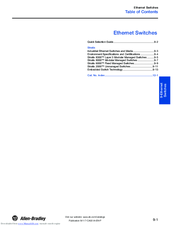 Allen-bradley Stratix 2000 Manuals