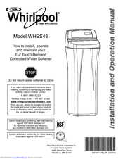 Whirlpool WHES48 Manuals