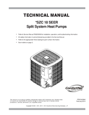 Goodman DSZC180481A Manuals