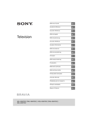 инструкция sony bravia kdl-32w705c