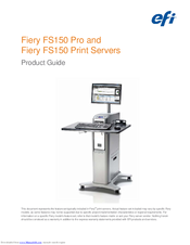 Efi Fiery FS150 Pro Manuals