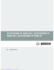 Bosch Autodome Ip 5000 Ir Manuals