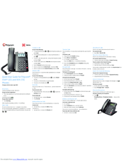 Polycom VVX 201 Manuals