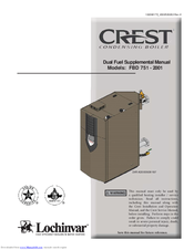 Lochinvar Crest FBD 1501 Manuals