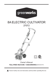 Greenworks 27072 Manuals