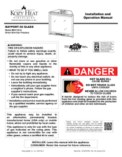 Kozy Heat Bayport 36 Log Manuals