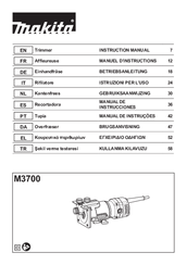Makita M3700 Manuals