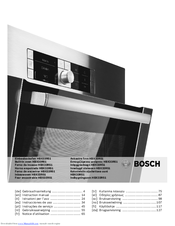 Bosch Hbx33r51 Manuals
