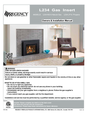 Regency L234 Ng10 Manuals
