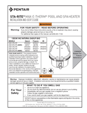 pentair installation manual user manuals