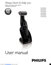 Philips BG2024 Manuals