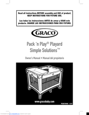 graco pack and play manual Pack 'n play® newborn napper® playard with soothe surround.
