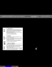 Conrad SW-238 Manuals