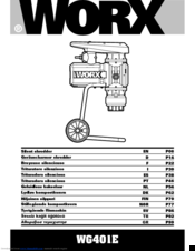 Worx WG401E Manuals