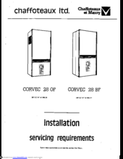 Chaffoteaux & Maury CORVEC 28 BF Manuals