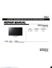 mb frame size r data 32R420B Sony KDL Bravia Manuals