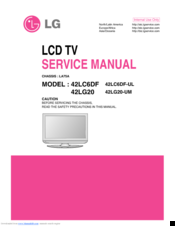 Lg 42LC6DF Manuals