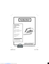 Hamilton Beach HIR750 DURATHON IRON Manuals