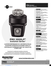 Insinkerator PRO 1000LP Manuals