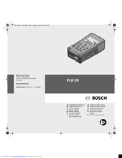 Bosch Plr 50 Manuals