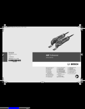 Bosch Gop 250 Ce Manuals