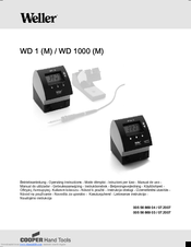 Weller wd 2m инструкция