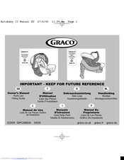 Graco ECE.R44/03 Universal 03.44.160 Manuals