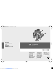 Bosch Gst 135 Bce Manuals