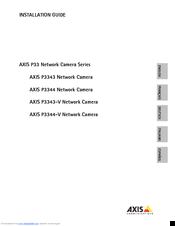axis p3344 manual Axis p3344-v network camera | axis communications.
