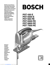 Bosch Pst 6800 Pe Manuals