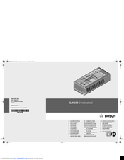 Bosch Glm 100 C Professional Manuals