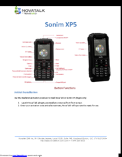 sonim cell phone manual Sonim xp3 mark ii gsm mobile phone download drivers.