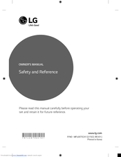 Lg 42LF55 Series Manuals