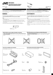 Jvc KD-G431 Manuals