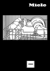 Miele G 2170 Advanta Series Operating Instructions Manual Pdf
