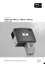 Sma SUNNY BOY 4000-US Manuals